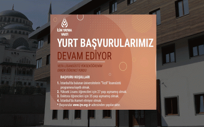 سكن وقف علم يايما | لطلاب الدراسات العليا | اسطنبول